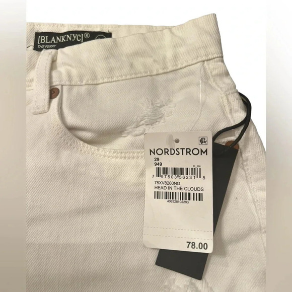 NWT Blank NYC The Perry Mom Shorts - Picture 4 of 5